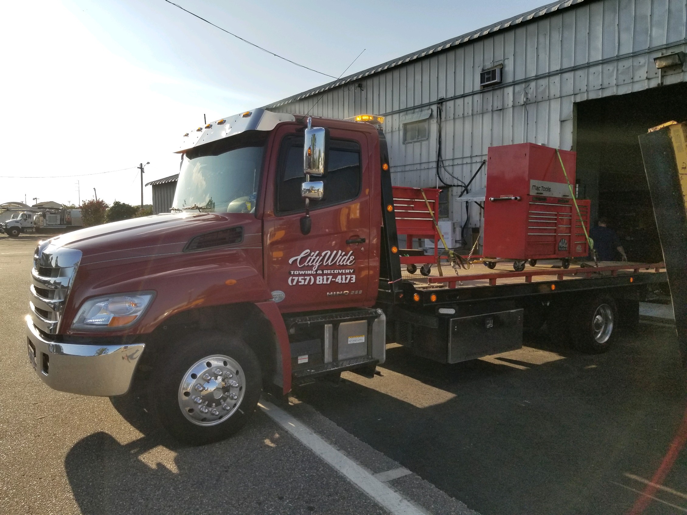 flatbed towing newport news virginia